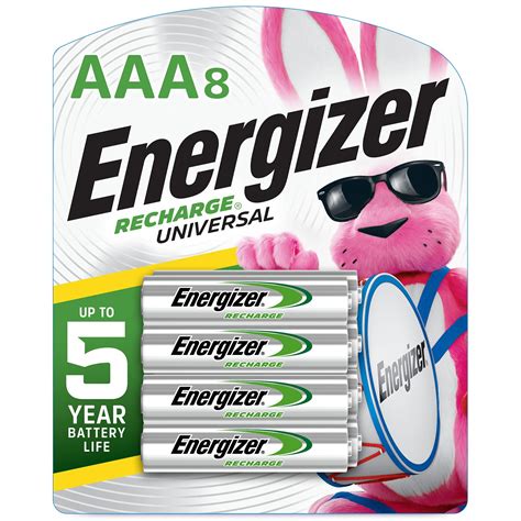 rechargeable aaa batteries amazon|Energizer Rechargeable AAA Batteries, Recharge Universal Triple A.